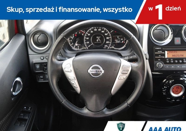 Nissan Note cena 39000 przebieg: 53009, rok produkcji 2016 z Międzyrzec Podlaski małe 277